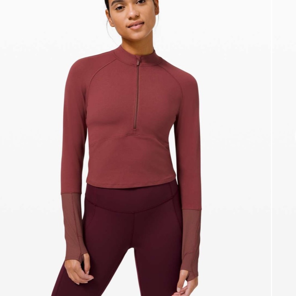 lululemon half zip long sleeve it’s rulu